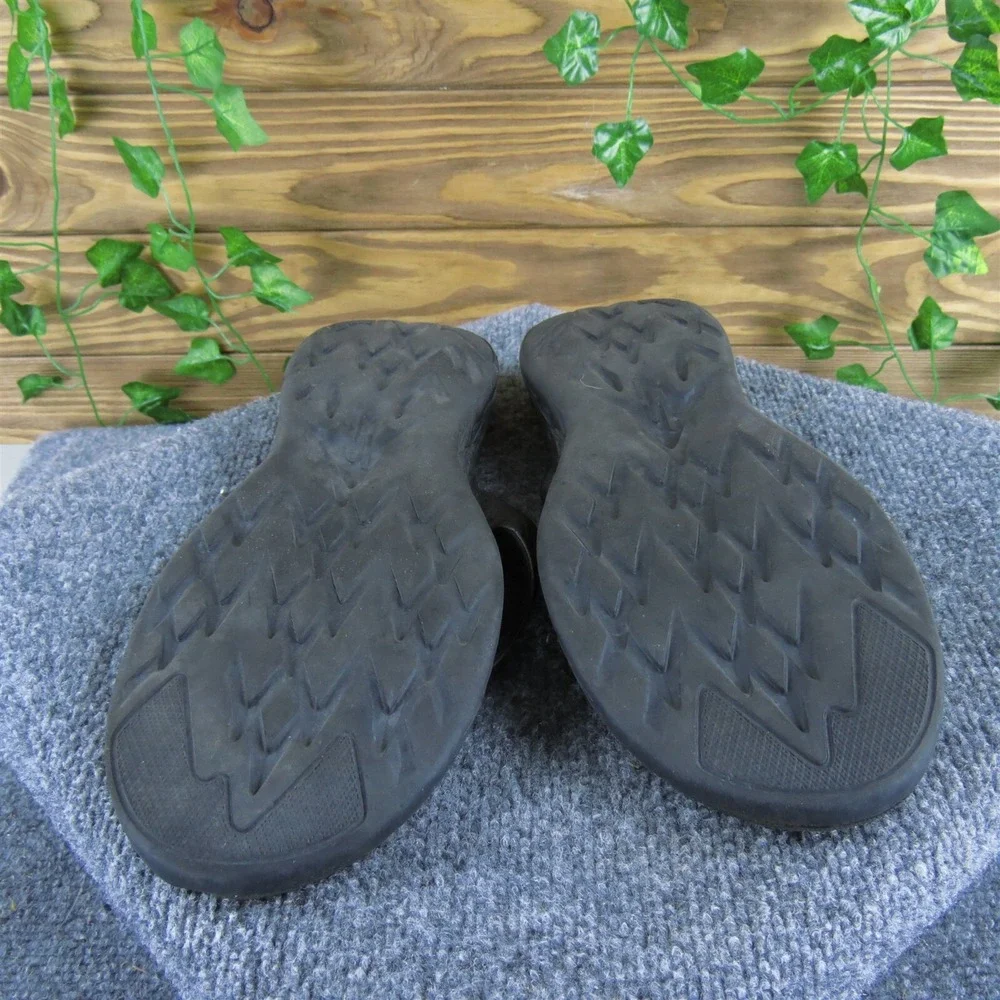 Skechers Men's Goga Max Flip Flop Black Synthetic Size 12‎ Medium Used 2025